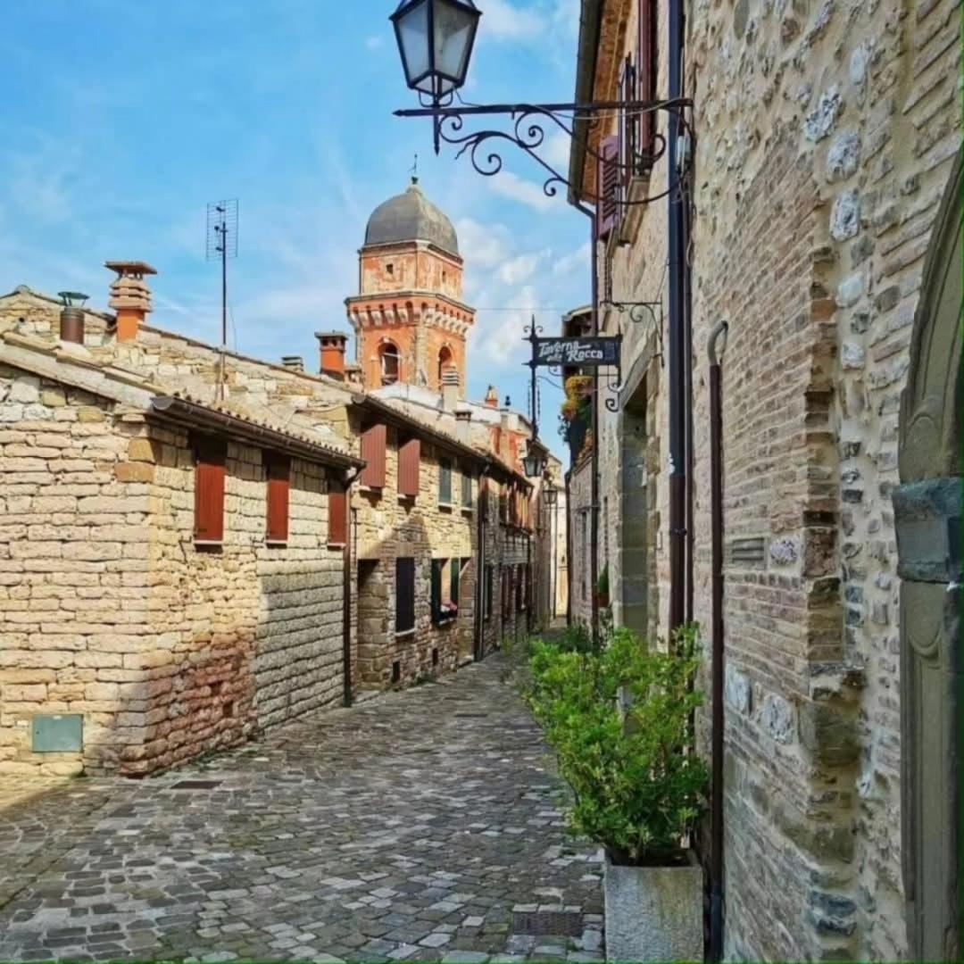 Degli Alessandri House Sassoferrato Buitenkant foto